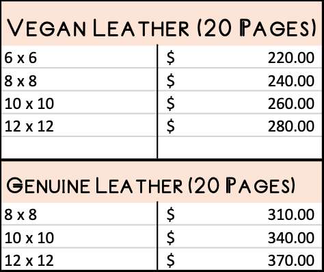 Leather Bound Albums